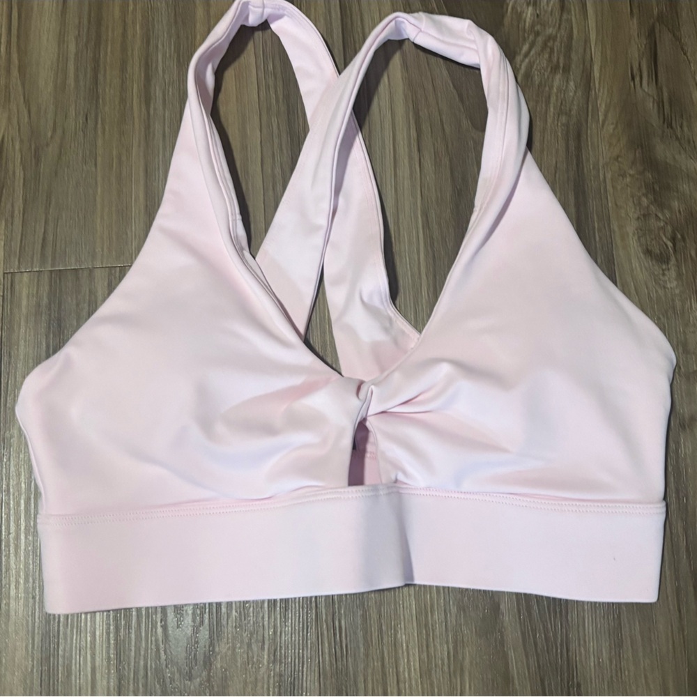 Fabletics Light Pink Sports Bra
